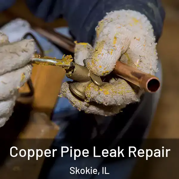  Copper Pipe Leak Repair Skokie, IL