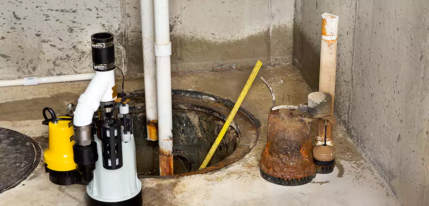 Installing Sump Pump in Finished Basement in Skokie, IL